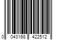Barcode Image for UPC code 0043168422512. Product Name: GE Refresh 60-Watt EQ B12 Daylight Candelabra Base (e-12) Dimmable LED Light Bulb (3-Pack) | 93126557
