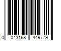 Barcode Image for UPC code 0043168449779