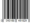 Barcode Image for UPC code 0043168451529