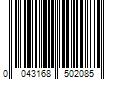 Barcode Image for UPC code 0043168502085