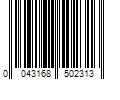 Barcode Image for UPC code 0043168502313