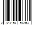 Barcode Image for UPC code 0043168503662