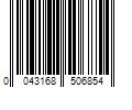 Barcode Image for UPC code 0043168506854