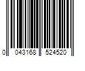 Barcode Image for UPC code 0043168524520