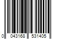 Barcode Image for UPC code 0043168531405