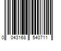 Barcode Image for UPC code 0043168540711