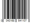 Barcode Image for UPC code 0043168541107