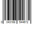 Barcode Image for UPC code 0043168544672