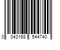 Barcode Image for UPC code 0043168544740