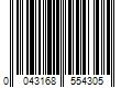 Barcode Image for UPC code 0043168554305