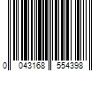 Barcode Image for UPC code 0043168554398