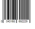 Barcode Image for UPC code 0043168692229