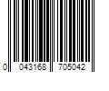 Barcode Image for UPC code 0043168705042