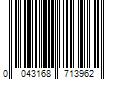 Barcode Image for UPC code 0043168713962