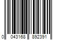 Barcode Image for UPC code 0043168892391