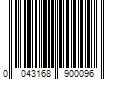 Barcode Image for UPC code 0043168900096