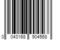 Barcode Image for UPC code 0043168904568