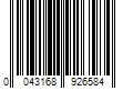 Barcode Image for UPC code 0043168926584