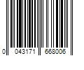 Barcode Image for UPC code 0043171668006