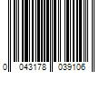 Barcode Image for UPC code 0043178039106