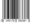 Barcode Image for UPC code 0043178063361