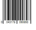 Barcode Image for UPC code 0043178090893