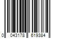 Barcode Image for UPC code 0043178619384