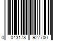 Barcode Image for UPC code 0043178927700