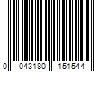 Barcode Image for UPC code 0043180151544