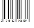 Barcode Image for UPC code 0043182008365