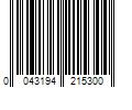 Barcode Image for UPC code 0043194215300