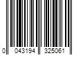 Barcode Image for UPC code 0043194325061