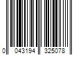 Barcode Image for UPC code 0043194325078