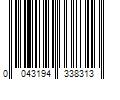Barcode Image for UPC code 0043194338313. Product Name: Scunci Kids Polyband Rubber Hair Ties  Black  400-Pieces