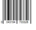 Barcode Image for UPC code 0043194703326