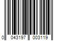 Barcode Image for UPC code 0043197003119