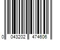 Barcode Image for UPC code 0043202474606