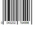 Barcode Image for UPC code 0043202784996