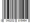 Barcode Image for UPC code 0043202815454