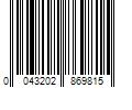 Barcode Image for UPC code 0043202869815