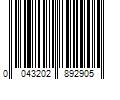 Barcode Image for UPC code 0043202892905