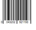 Barcode Image for UPC code 0043202921193