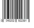 Barcode Image for UPC code 0043202922381