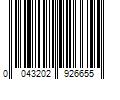 Barcode Image for UPC code 0043202926655