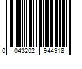 Barcode Image for UPC code 0043202944918