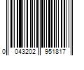 Barcode Image for UPC code 0043202951817