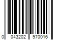 Barcode Image for UPC code 0043202970016