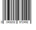 Barcode Image for UPC code 0043202972492