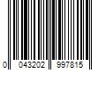 Barcode Image for UPC code 0043202997815