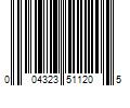 Barcode Image for UPC code 004323511205